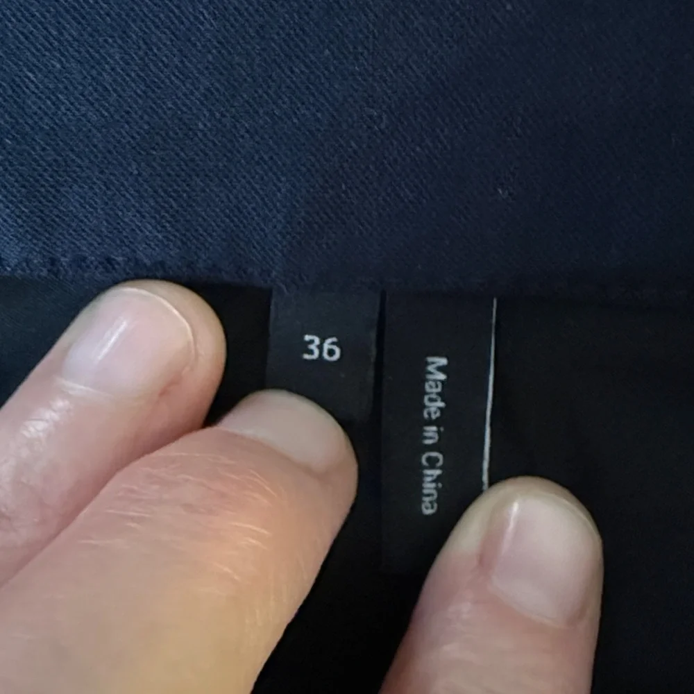 Theory Raffi slim fit trousers men’s 36 EUC navy blue